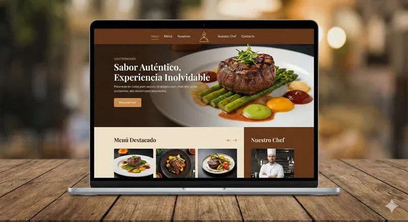 Demo de sitio web para restaurante
