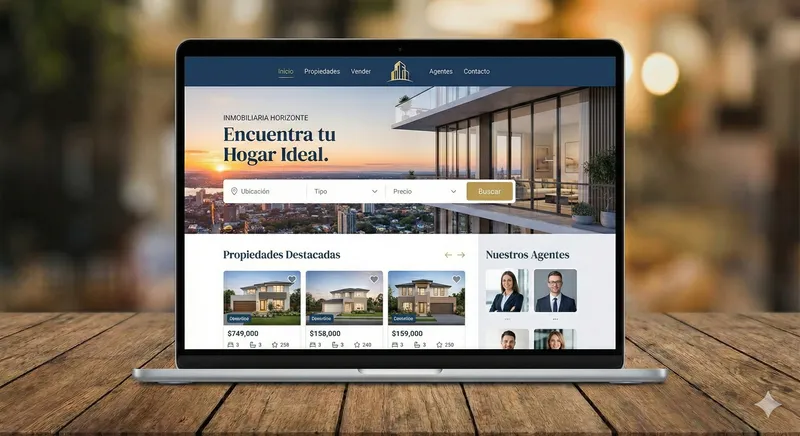 Demo de sitio web para inmobiliaria
